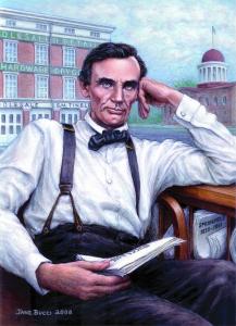 Award Winning Portrait Of Lincoln Print, Available